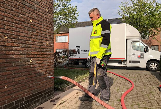 Spouwmuur isolatie